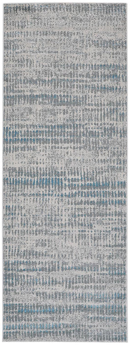 Feizy Azure 3402F Rug in Ivory / Silver