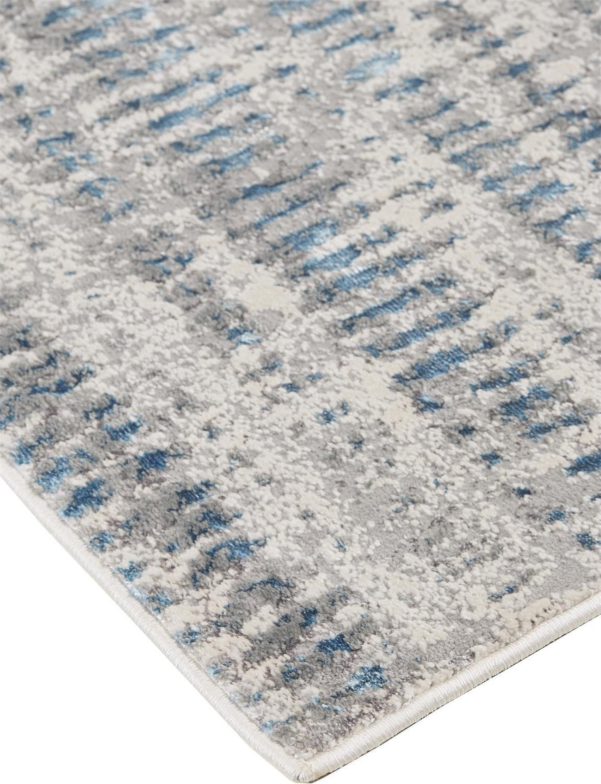 Feizy Azure 3402F Rug in Ivory / Silver