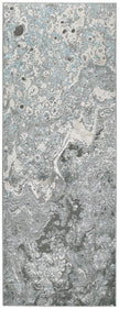 Feizy Azure 3405F Rug in Silver / Blue