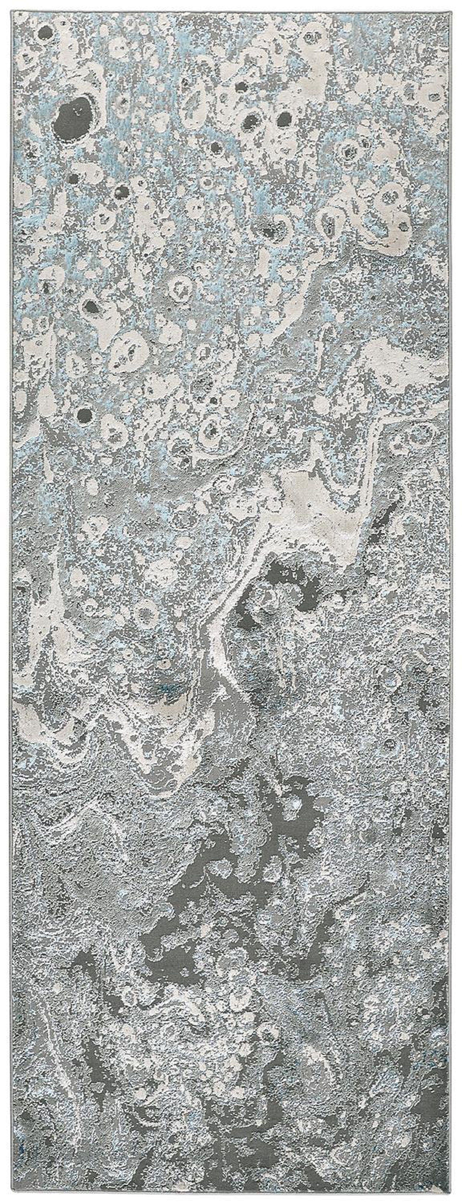 Feizy Azure 3405F Rug in Silver / Blue