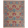 Feizy Beall 6633F Rug in Blue / Red