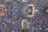 Feizy Beall 6708F Rug in Blue / Red