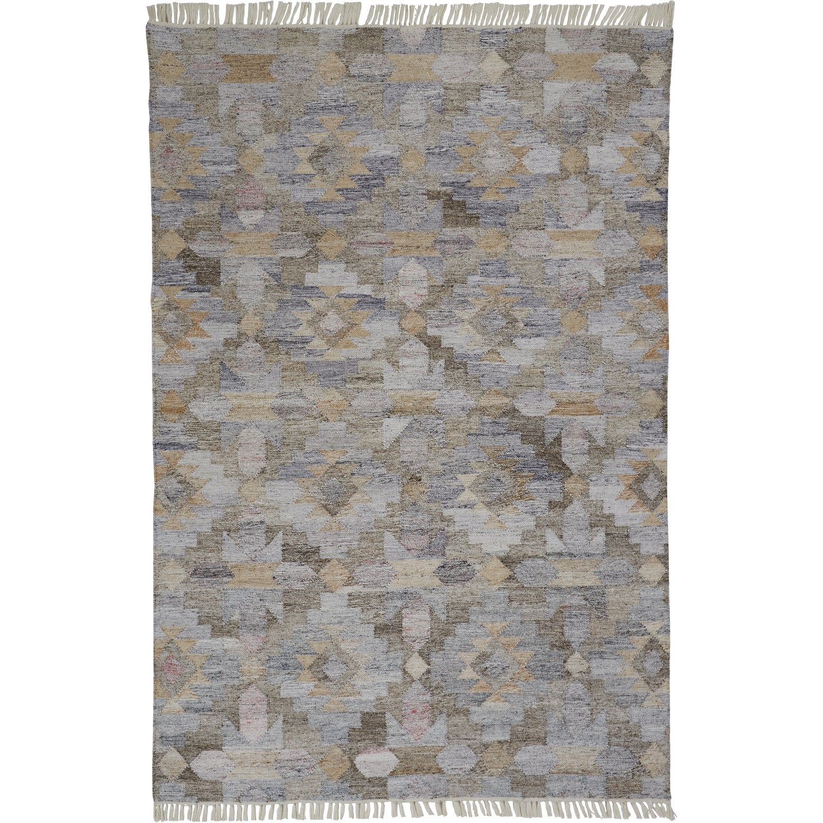 Feizy Beckett 0818F Rug in Gray / Multi