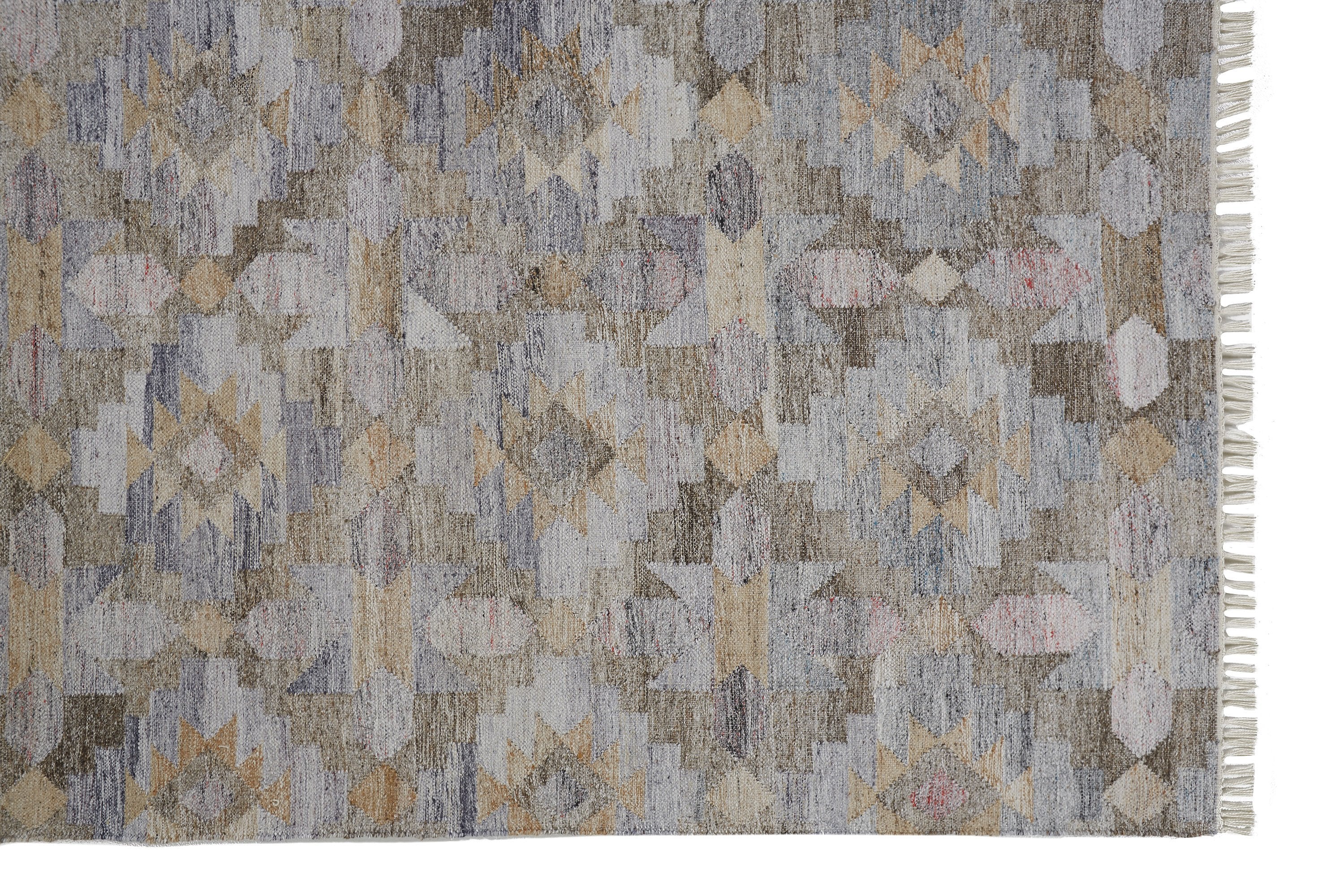 Feizy Beckett 0818F Rug in Gray / Multi