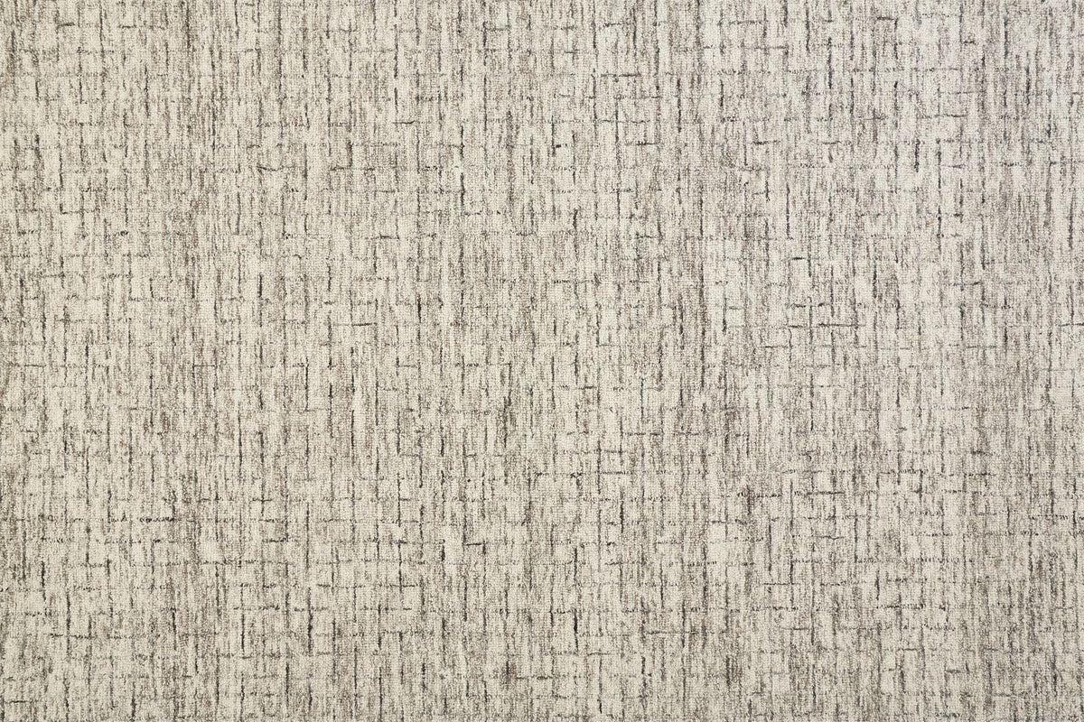 Feizy Belfort 8667F Rug in Ivory / Gray