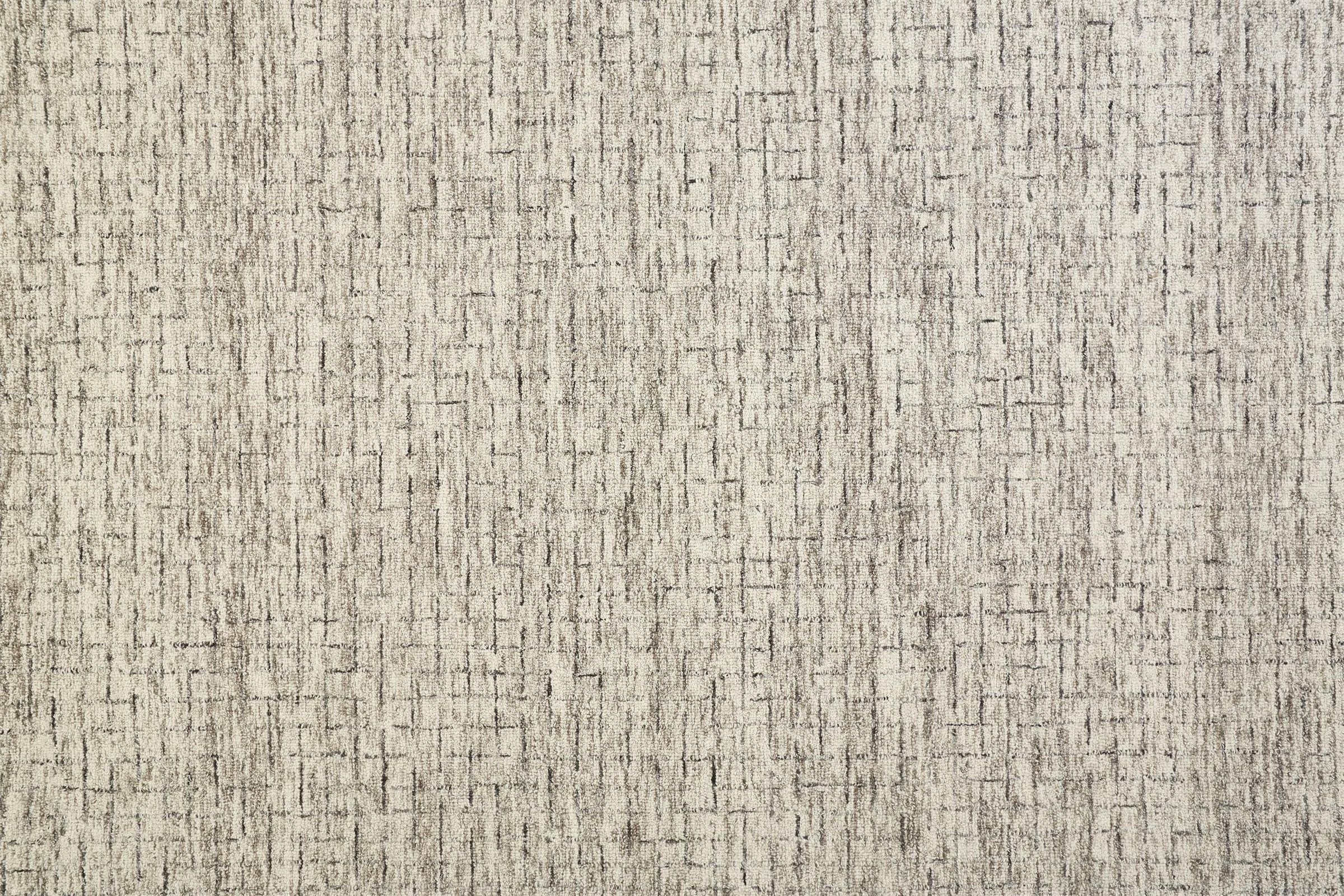 Feizy Belfort 8667F Rug in Ivory / Gray