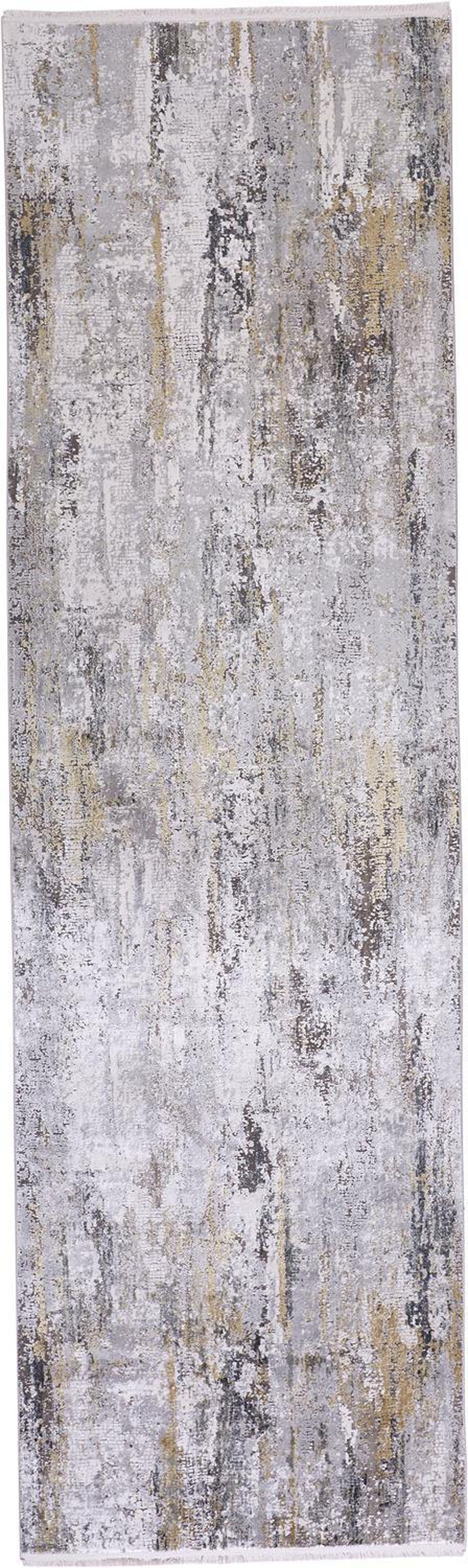 Feizy Cadiz 3887F Rug in Ivory/Gray