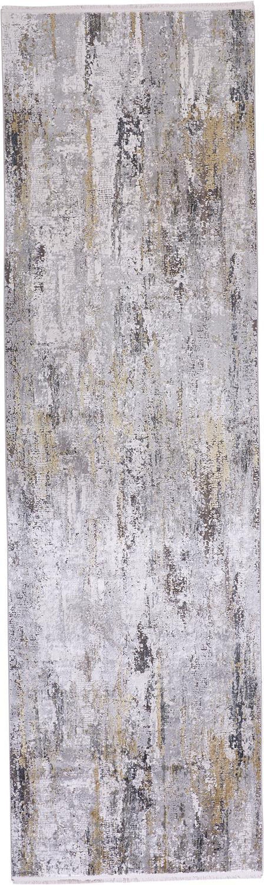 Feizy Cadiz 3887F Rug in Ivory/Gray
