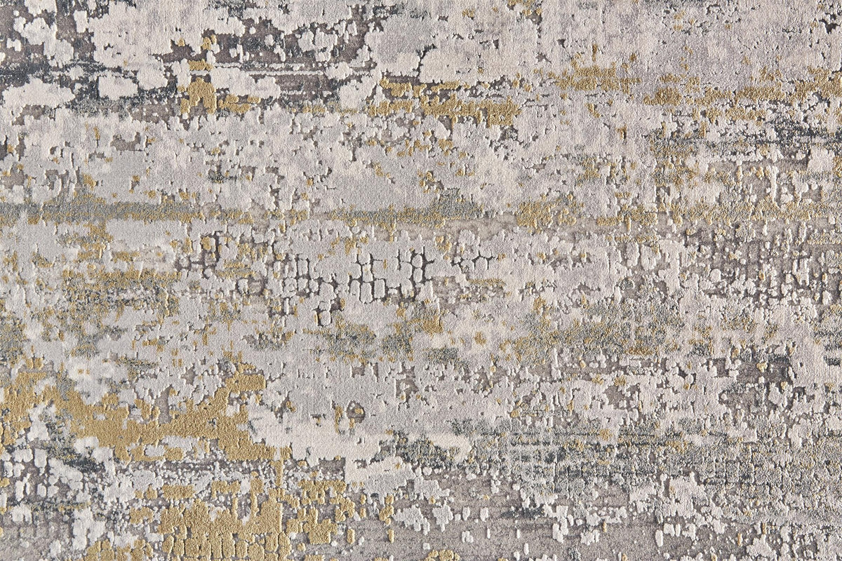 Feizy Cadiz 3887F Rug in Ivory/Gray