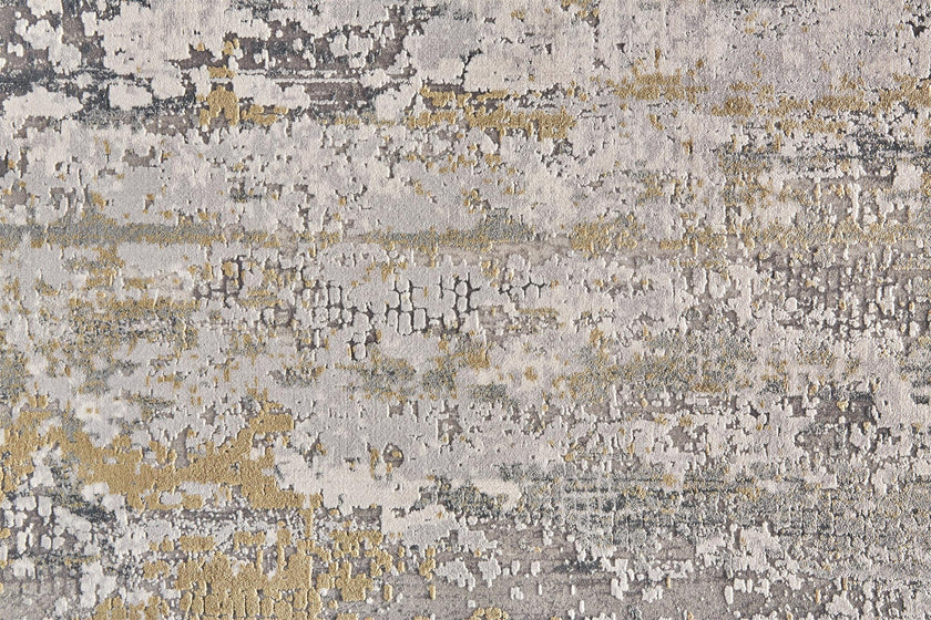 Feizy Cadiz 3887F Rug in Ivory/Gray