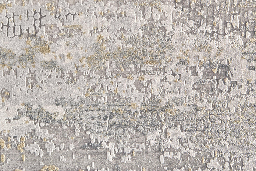 Feizy Cadiz 3887F Rug in Ivory/Gray