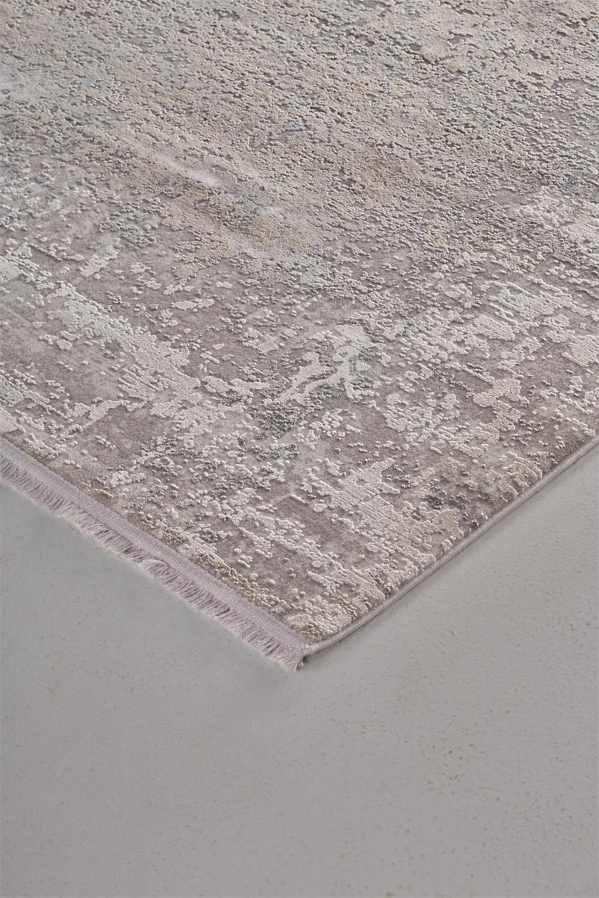 Feizy Cadiz 3888F Rug in Light Gray