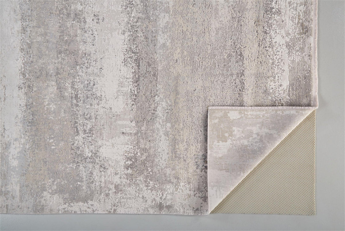 Feizy Cadiz 3888F Rug in Light Gray