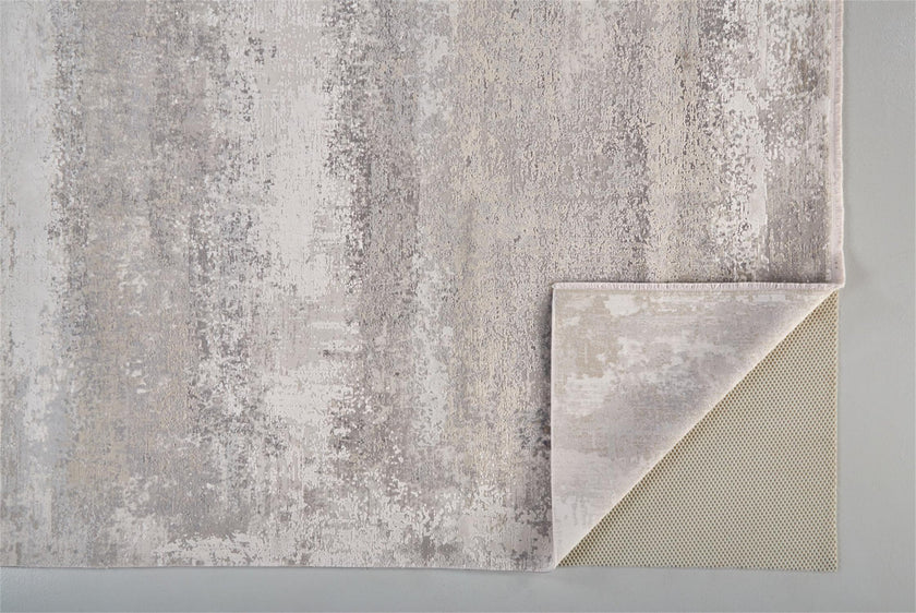 Feizy Cadiz 3888F Rug in Light Gray