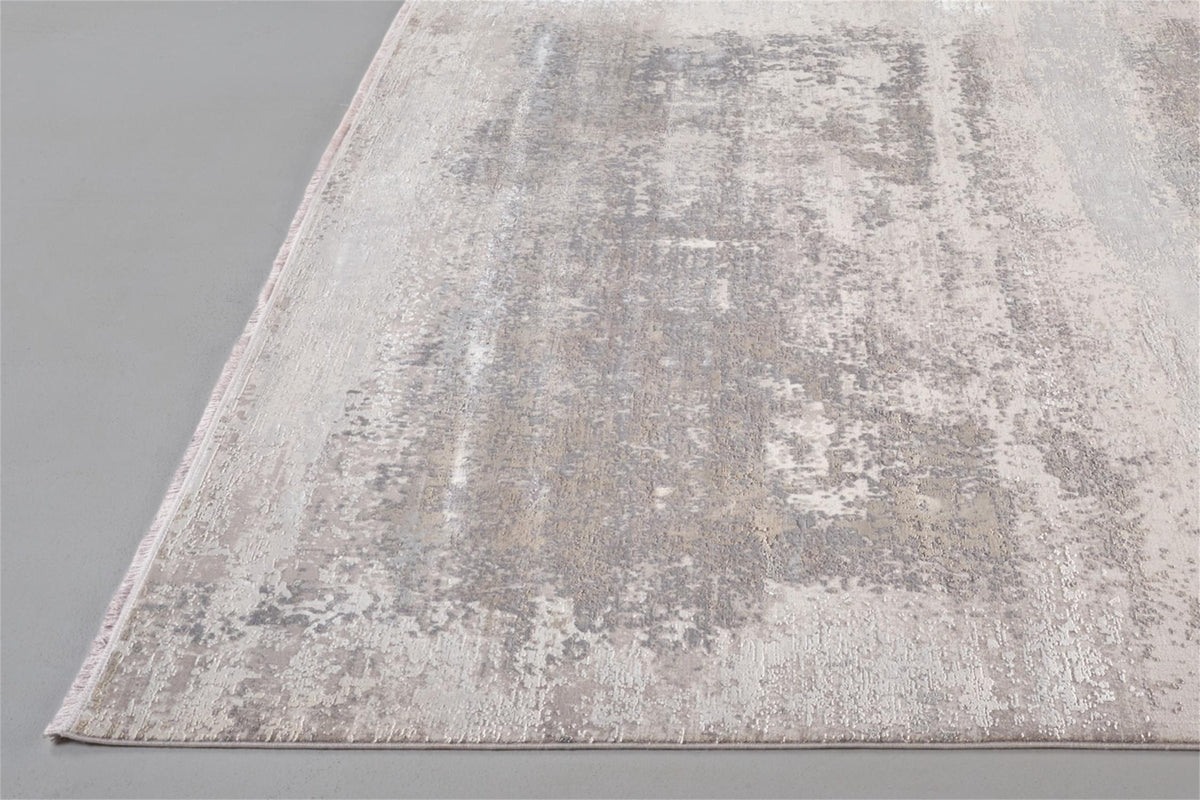 Feizy Cadiz 3888F Rug in Light Gray
