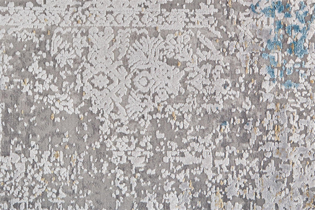 Feizy Cadiz 3889F Rug in Ivory/Blue