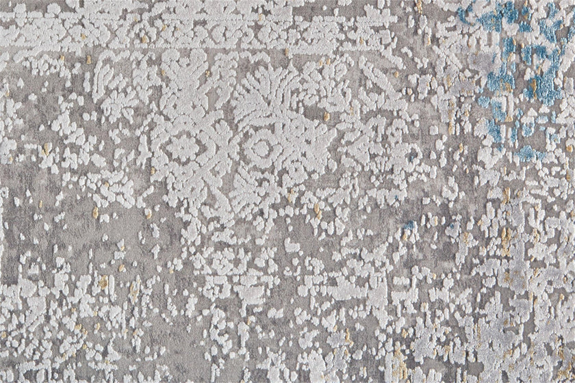 Feizy Cadiz 3889F Rug in Ivory/Blue