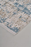 Feizy Cadiz 3891F Rug in Blue/Ivory