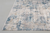 Feizy Cadiz 3891F Rug in Blue/Ivory
