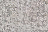 Feizy Cadiz 3892F Rug in Light Gray/Ivory