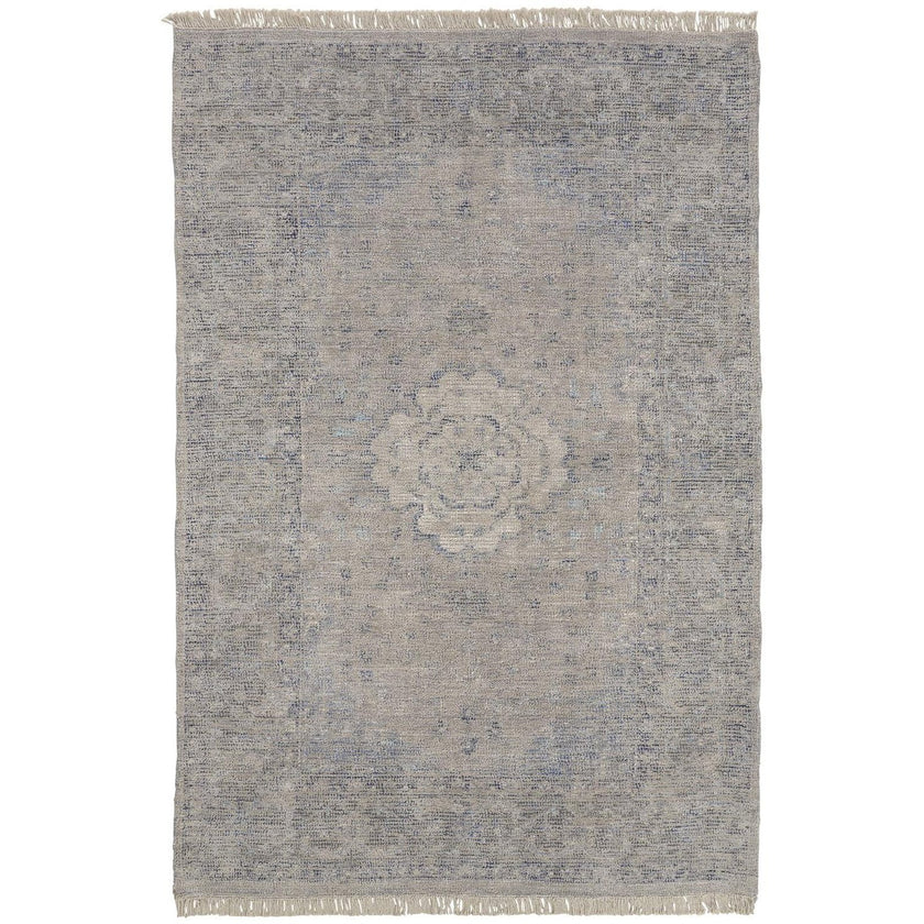 Feizy Caldwell 8108F Rug in Gray / Blue