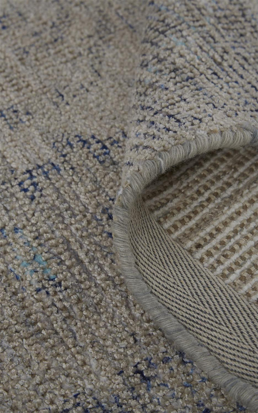 Feizy Caldwell 8108F Rug in Gray / Blue