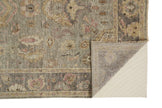 Feizy Carrington 6504F Rug in Gray / Gold