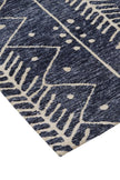 Feizy Colton 8318F Rug in Blue / Beige