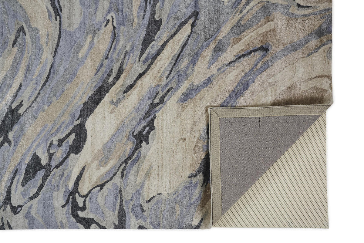Feizy Dryden 8790F Rug in Blue/Gray