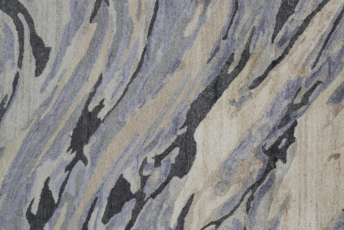 Feizy Dryden 8790F Rug in Blue/Gray