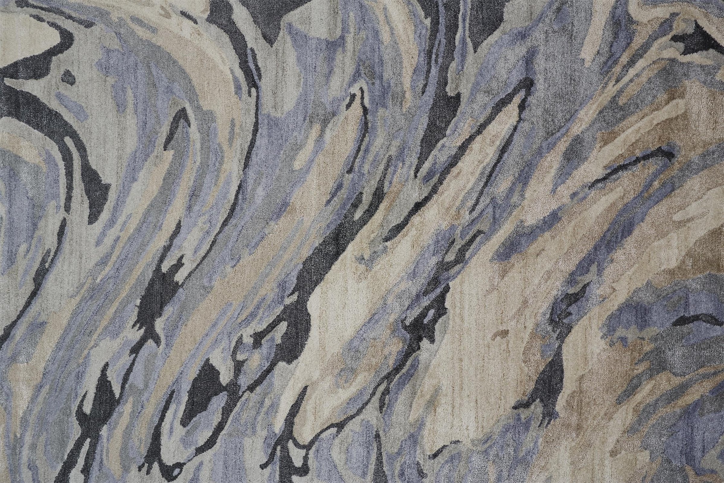 Feizy Dryden 8790F Rug in Blue/Gray