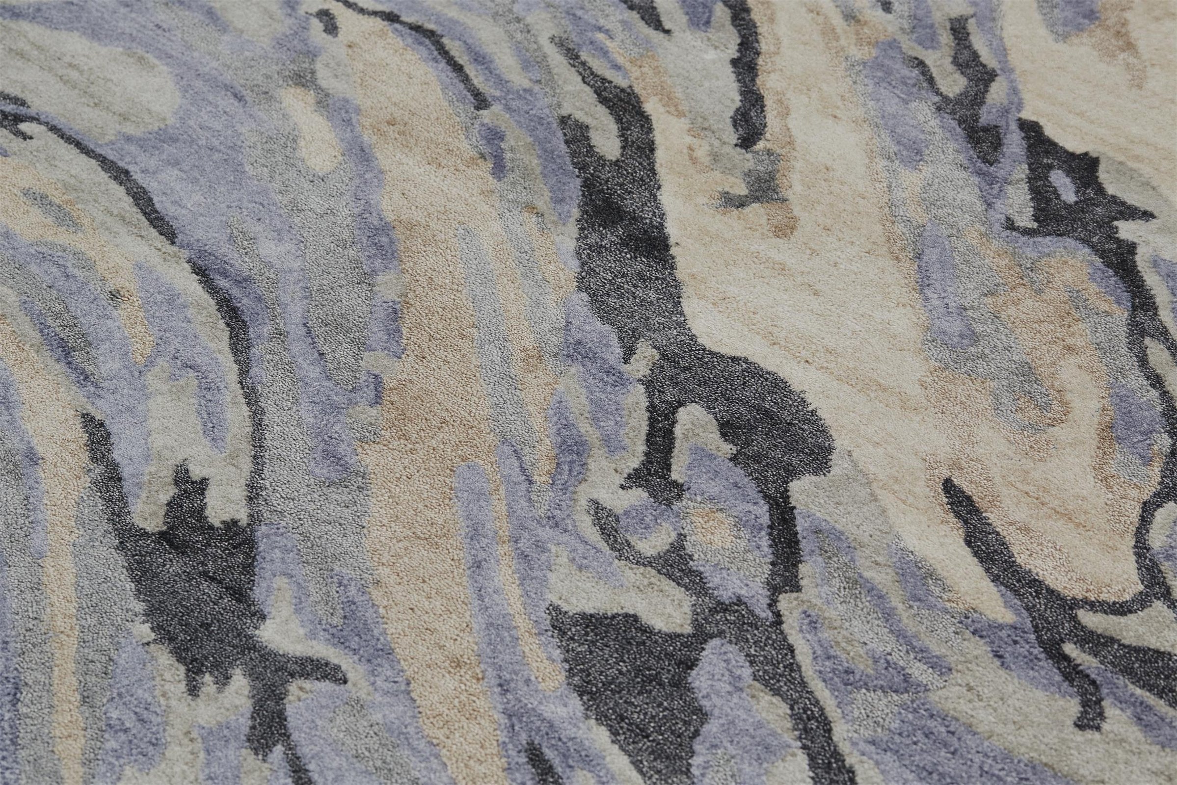 Feizy Dryden 8790F Rug in Blue/Gray