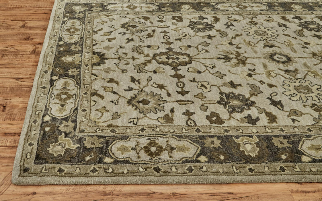 Feizy Eaton 8399F Rug in Gray