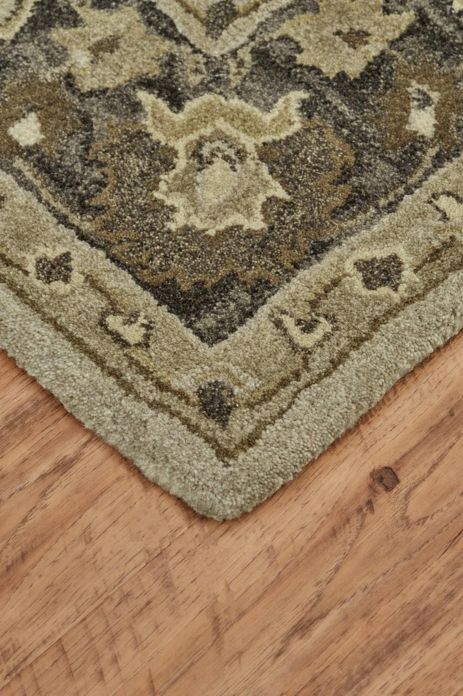 Feizy Eaton 8399F Rug in Gray