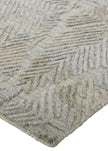 Feizy Elias 6718F Rug in Gray / Taupe
