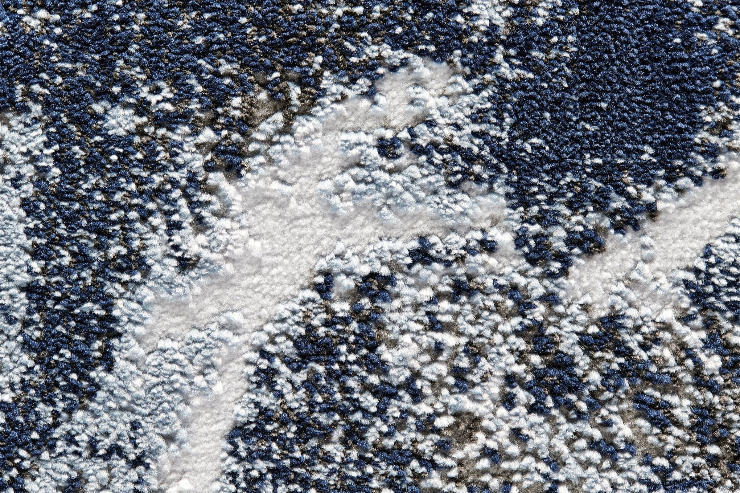 Feizy Gaspar 3833F Rug in White/Gray