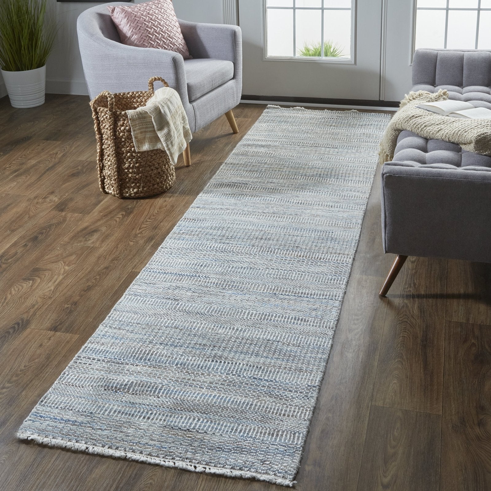Feizy Janson I6064 Rug in Gray