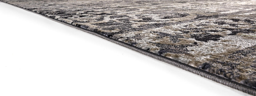 Feizy Kano 3871F Rug in Charcoal/Ivory