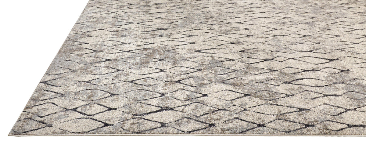 Feizy Kano 3872F Rug in Sand/Charcoal