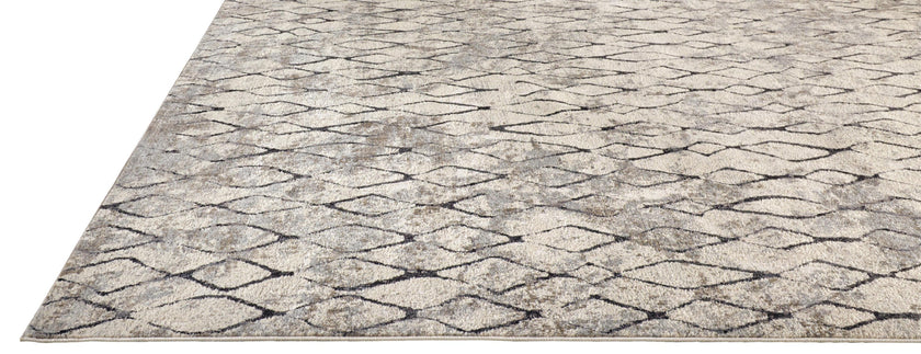 Feizy Kano 3872F Rug in Sand/Charcoal