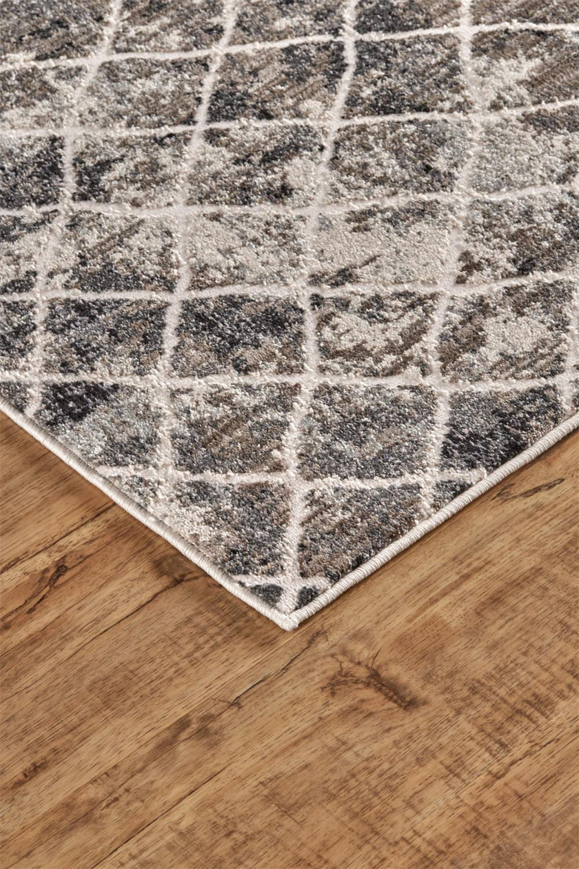 Feizy Kano 3873F Rug in Sand/Ivory