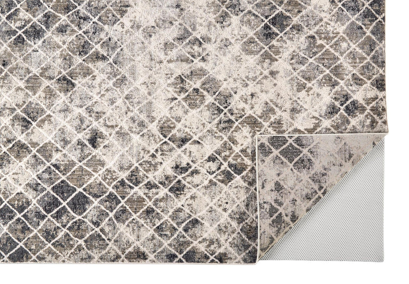 Feizy Kano 3873F Rug in Sand/Ivory