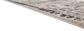 Feizy Kano 3874F Rug in Gray/Ivory