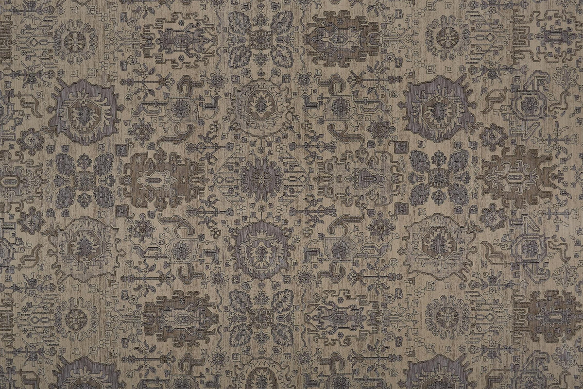 Feizy Marquette 3776F Rug in Beige / Gray