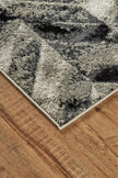 Feizy Micah 3048F Rug in Gray/Silver