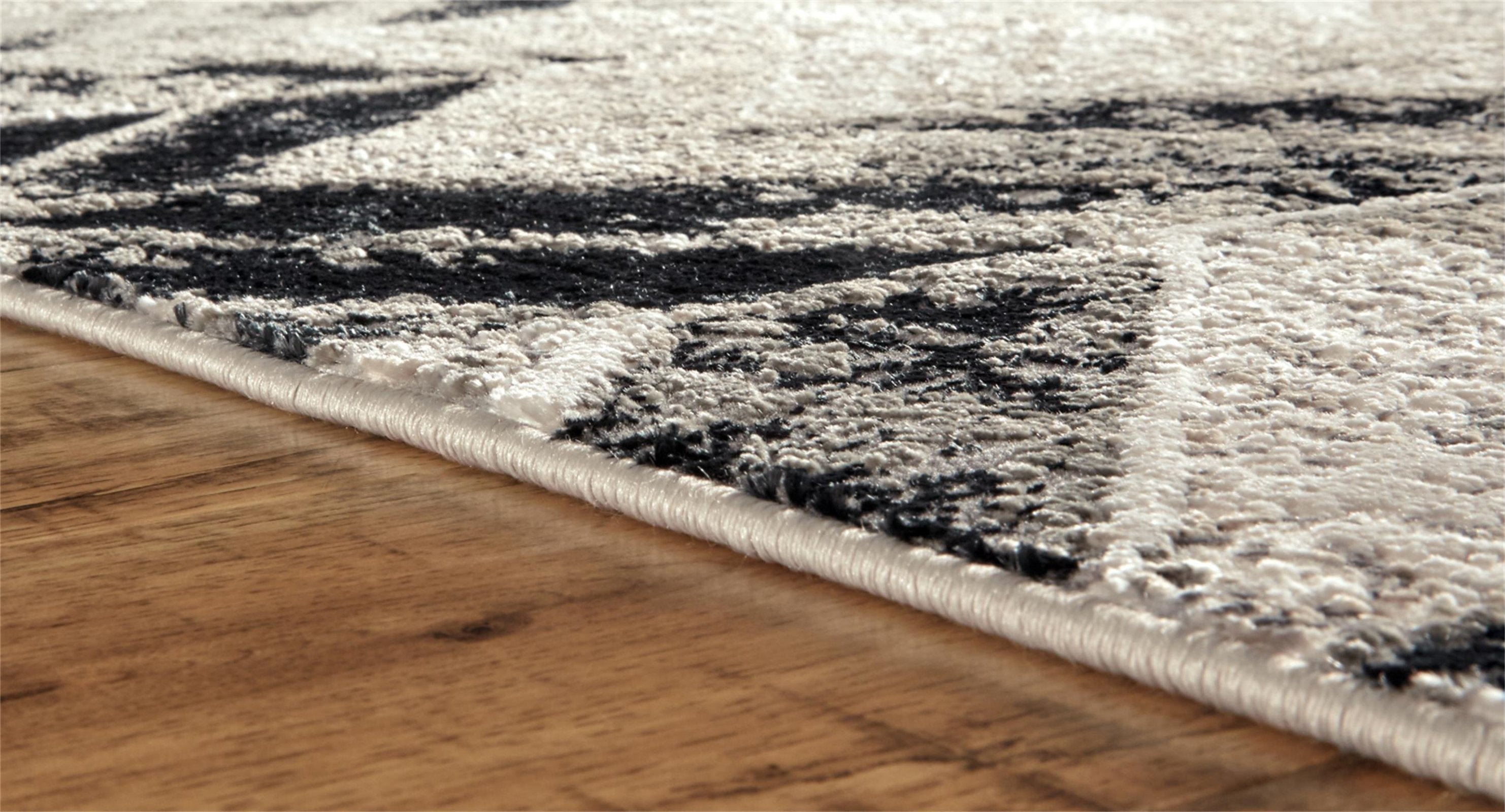 Feizy Micah 3048F Rug in Gray/Silver