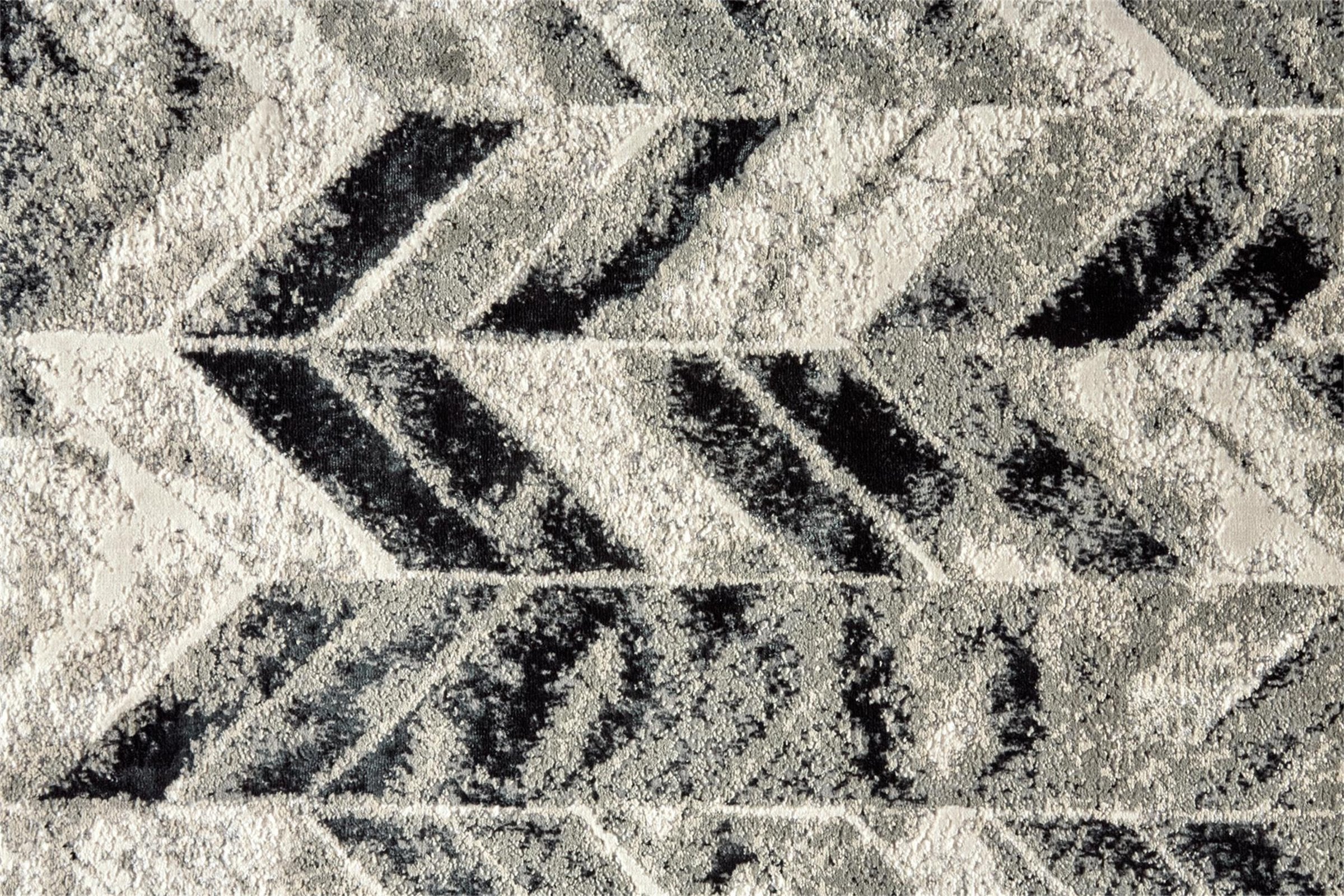 Feizy Micah 3048F Rug in Gray/Silver