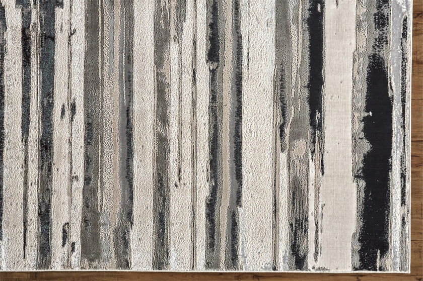 Feizy Micah 3049F Rug in Silver