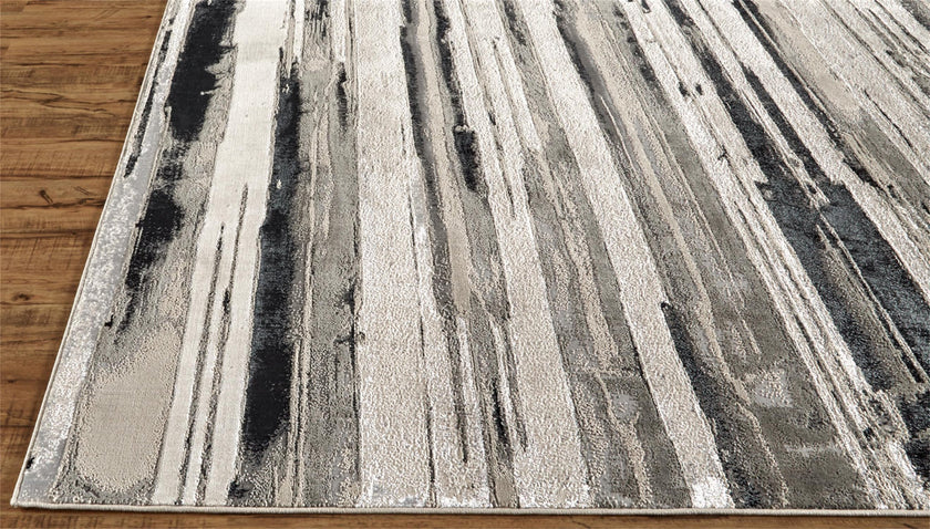 Feizy Micah 3049F Rug in Silver