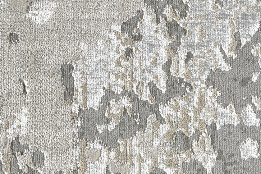 Feizy Micah 3336F Rug in Silver/Gray